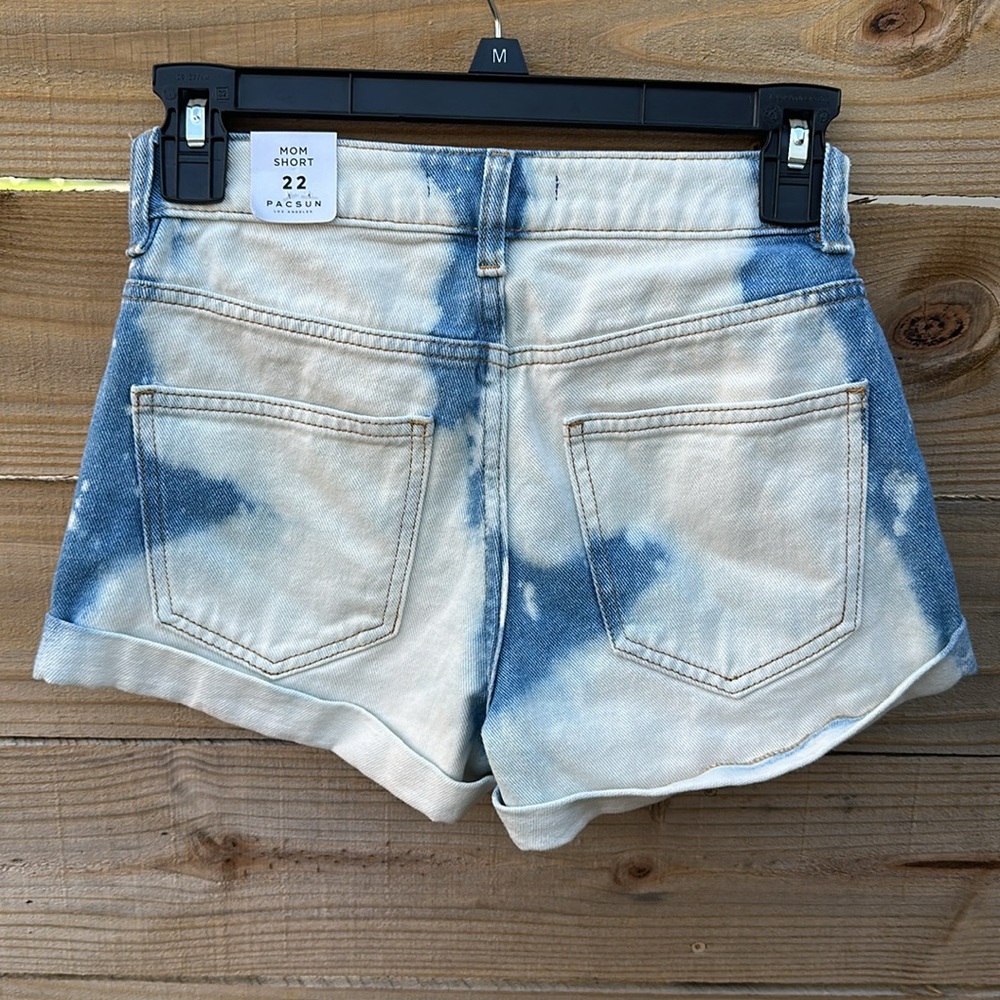 NWT Pacsun acid wash bleached  mom jeans size 22 - Picture 3 of 3